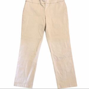 DFA New York Size 6 Tan Stretch Ankle Pants